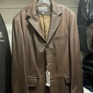Mens leather jacket